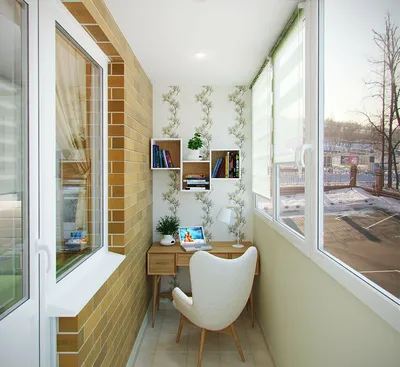 Как красиво сделать шкаф на балконе: фото дизайна пространства | ivd.ru