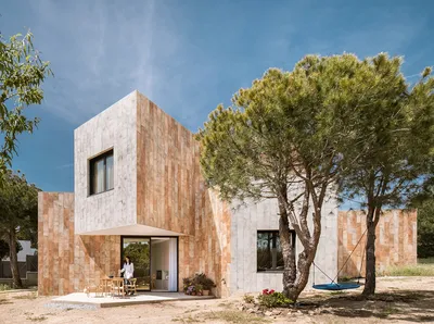 Минималистичный дизайн индивидуального дома в Испании | AD Magazine