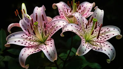 Красивые Лилии — стоковые фотографии и другие картинки Без людей - Без  людей, Ботаника, В цвету - iStock