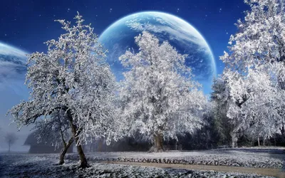 Красивые места по всему миру - Зимний вечер ❄️🌅❄️ | Facebook
