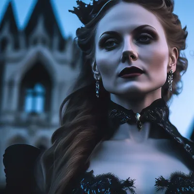 Красивые вампиры любовь страсть замок…» — создано в Шедевруме