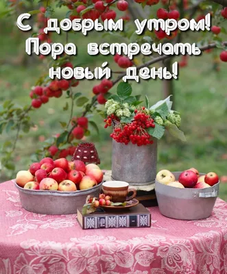 Картинки \"Доброе осеннее утро\" (65 открыток) • Прикольные картинки и позитив
