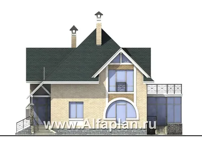 Одноэтажные дома из кирпича - проекты «под ключ» - цены на строительство в  Ижевске