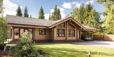 Дом из клееного бруса Толедо, цены на строительство в компании Holz House