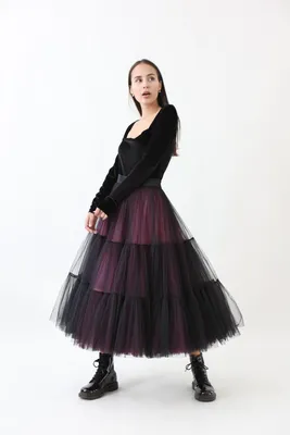Купить 3х ярусную юбку Диор из фатина (Микс цветов) в Нижнем Новгороде в  салоне платьев по выгодной цене. Новая коллекция!