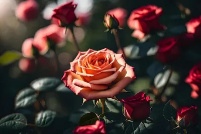 Пионовидные розы в коллекции Roots Flowers | компания Roots Flowers