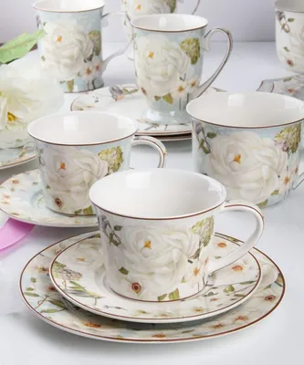 Красивые сервизы | Tea cups, Tableware, Glassware