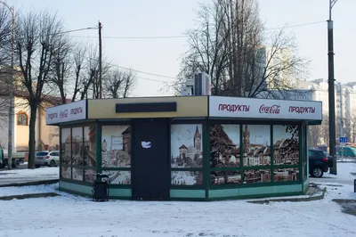 Купить торговый павильон, изготовление киосков из сэндвич панелей на заказ  в Москве
