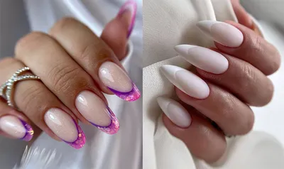 Красивый и необычный френч - 20Nails