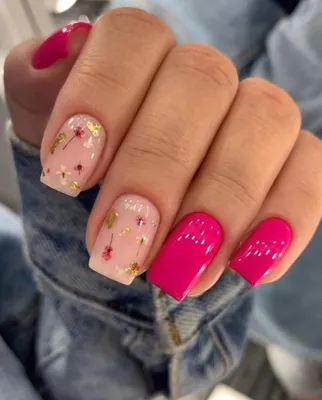 Розовый маникюр 2024: стильные идеи и лучшие сочетания | Nails, Acrylic  nails, Funky nails