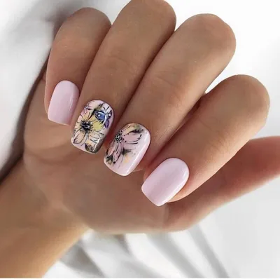 Цветы на ногтях: 10 самых красивых маникюров на весну и лето 2023 💐 |  theGirl