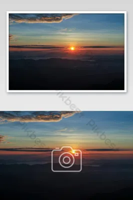 красивый пейзаж в горах с восходом солнца фото | фотография JPG Бесплатная  загрузка - Pikbest