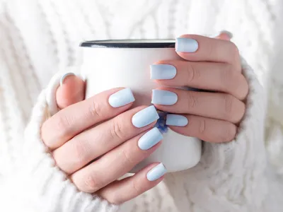 ❄☃️❄☃️❄☃️❄ | Elegant nails, Trendy nails, Simple nails