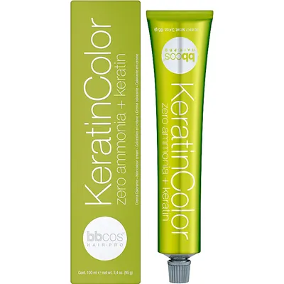Купить Крем-краска безаммиачная BBCOS KERATIN COLOR 5/00 каштановый светлый  интенсивный, 100 мл. в Киеве, цена и описание (Украина)
