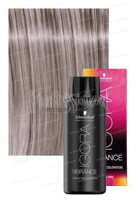 Schwarzkopf Igora Vibrance 9,5-21 Светлый блондин пастельный пепельный  сандрэ Безаммиачный краситель тон-в-тон 60 мл.