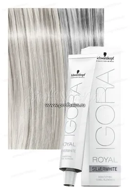 Schwarzkopf Igora Royal SilverWhite Silver Тонирующий краситель для волос  Серебро