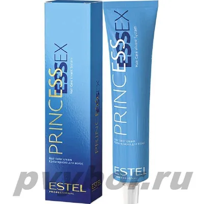 Крем - краска для волос Estel Princess Essex 6/00 Темно-русый для седины  60мл в интернет-магазине Улыбка Радуги.