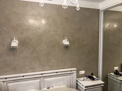 Венецианка, Венецианская штукатурка на стенах - Студия «Rebrov Decor»