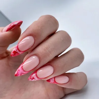 Чёрно-белый френч 💣 | Nails, Beauty