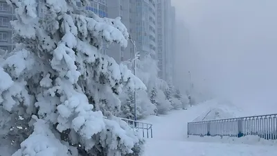 Зима в Красноярском крае | Пикабу