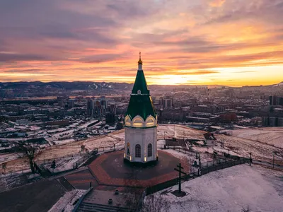 Снег и метель: настоящая зима на трассе \"Абакан - Красноярск\". Фото