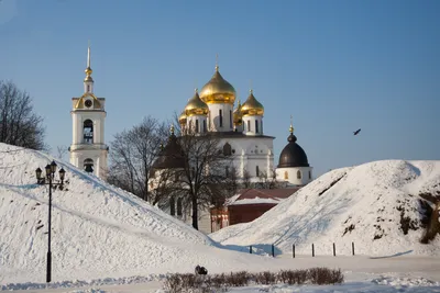 Московский Кремль зимой - Оссовский П.П. Подробное описание экспоната,  аудиогид, интересные факты. Официальный сайт Artefact