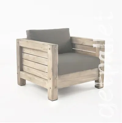 Кресло \"barrs\" | GetPallet | Купить мебель в стиле лофт из дерева