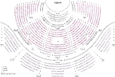 Схемы сцен: Крокус Сити Холл, БКЗ Октябрьский