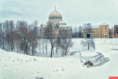 Санкт-Петербург. Кронштадт зимой