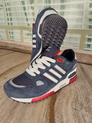 Кроссовки Adidas ZX 750 (Серые с синим) купить в СПБ. Интернет магазин  street-look.ru