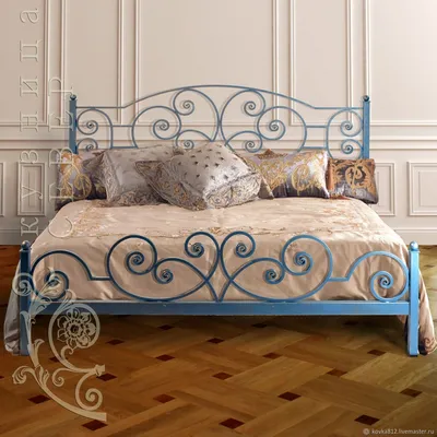 Кованая кровать Элегия – купить в магазине кованых кроватей на заказ