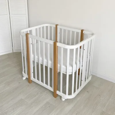 Купить Детская кроватка трансформер Natura Baby, M 75x160 (Турция, CILEK)  за 61 299 рублей | Roomsee