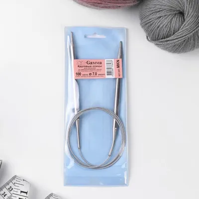 Спицы Mindful Knit Pro: купить металлические круговые спицы в  интернет-магазине пряжи Манефа