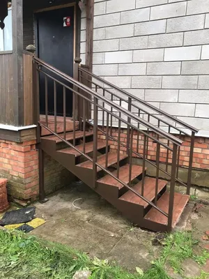 Купить лестницы металлические - наружные для дома