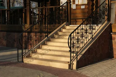 Наружная лестница на крыльцо ЛС-2609 - купить в Санкт-Петербурге, цена от  146000 руб.