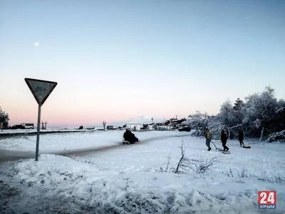 Зима в Крыму. Гора Ай-Петри. Фото