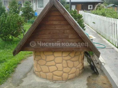 Домики для колодцев и другие изделия из дерева от компании Сказочная Дача