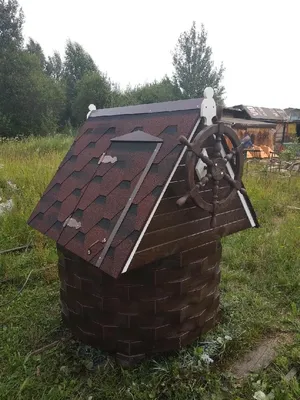 Как декорировать колодец