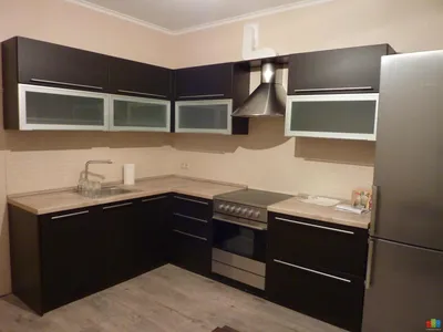 Комбинированная угловая кухня хай-тек \"Модель 780\" в Красноярске - цены,  фото и описание.