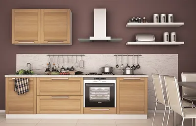 Классическая угловая кухня МДФ в шпоне ясеня \"Модель 8\" от GILD Мебель в  Сургуте - цены, фото и описание.