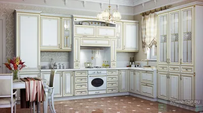 Кухня Патина 1 - купить кухонный гарнитур на заказ в Москве и области