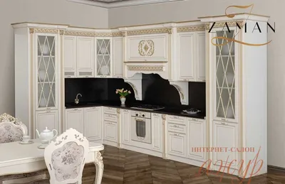 Модульная кухня Палермо (роял вуд белый + патина золото) - цена 324 700  руб. купить в интернет-магазине «МЕБ-УРАЛ» в Ставрополе