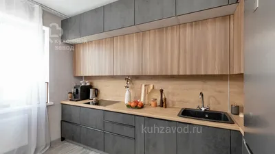 Кухонный гарнитур с антресолями под потолок Тальк / Дуб сонома 2200 (арт.1)  купить в Екатеринбурге | Интернет-магазин VOBOX