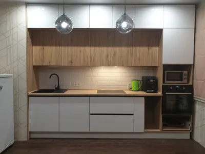 Проект современная кухня 3 метра от компании «KiT» в Иркутске | «KiT кухни  и шкафы»