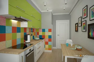 Дизайн кухни 9 кв метров в современном стиле (25 фото)
