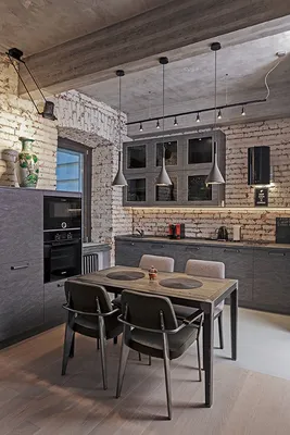 Проект недели: Очень вытянутая кухня-гостиная | Houzz Россия