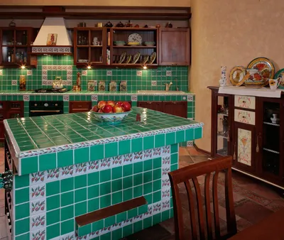 Кухня из гипсокартона (17 идей в фото): шкафы, столешница, полки истеллажи