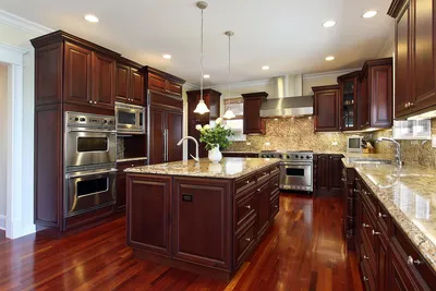 Кухонный гарнитур коричневого цвета является своеобразной классикой  интерьерного дизайна. Естественные цвета, близкие к древесному тону… |  Instagram