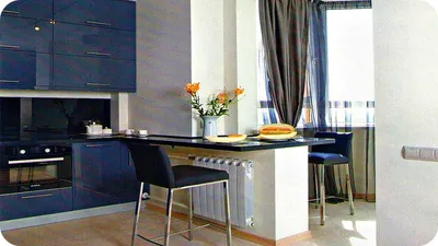 Дизайн интерьера кухни с балконом (фото, примеры работ, рекомендации) - Арт  Проект г. Москва