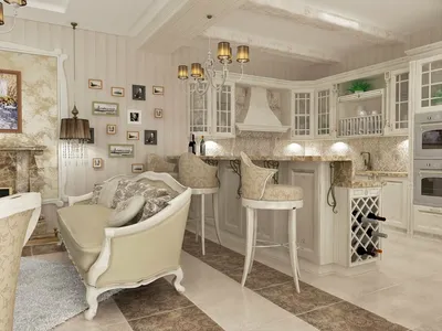 Стиль прованс для кухни-столовой - мебельная компания Иванова Мебель.